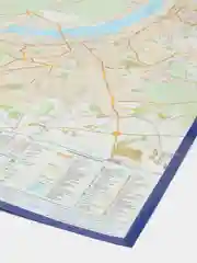 Карта города Пермь и Пермского края, автомобильная, общегеографическая, складная