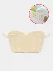 Бежевый держатель для губки и мыла кухонный, на присосках