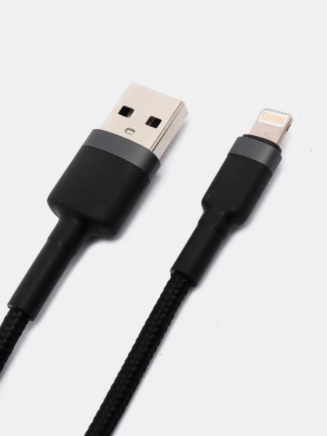 Серый кабель Baseus Premium Cafule Cable (2.4A, USB/Lightning для Apple iPhone)