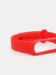 Красный силиконовый ремешок Xiaomi Mi Band 7