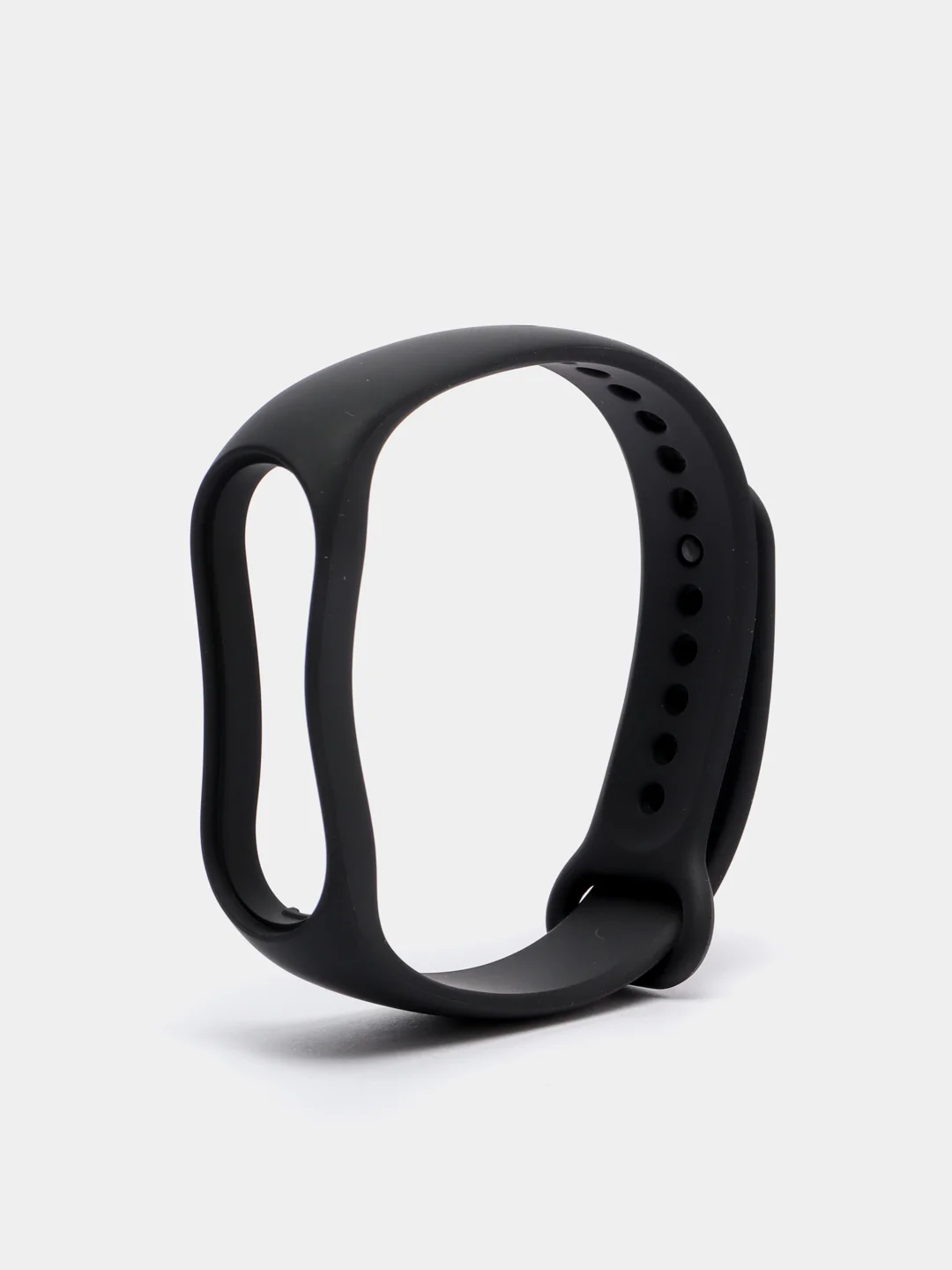 Черный силиконовый ремешок Xiaomi Mi Band 7
