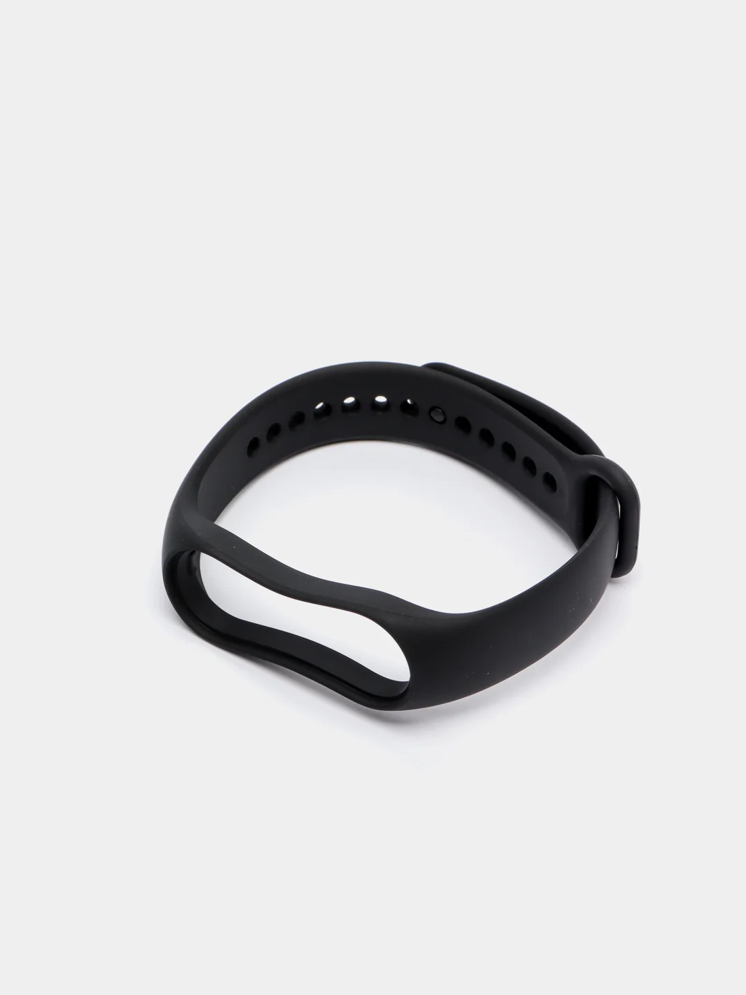 Черный силиконовый ремешок Xiaomi Mi Band 7