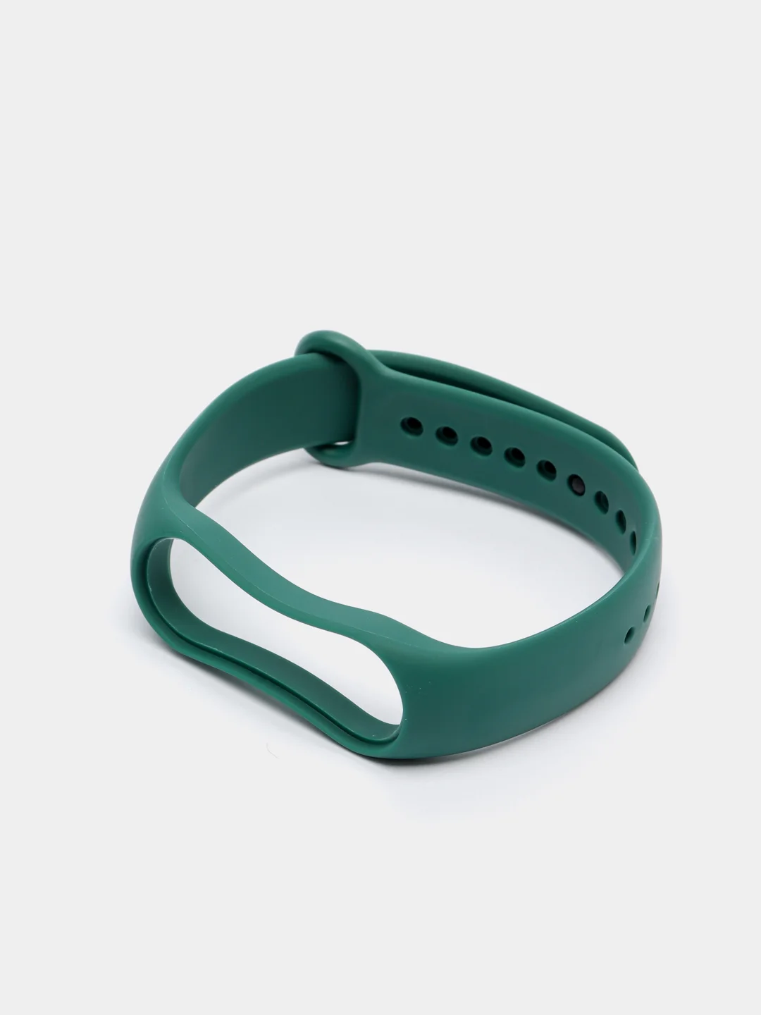 Тёмно-зелёный силиконовый ремешок Xiaomi Mi Band 7