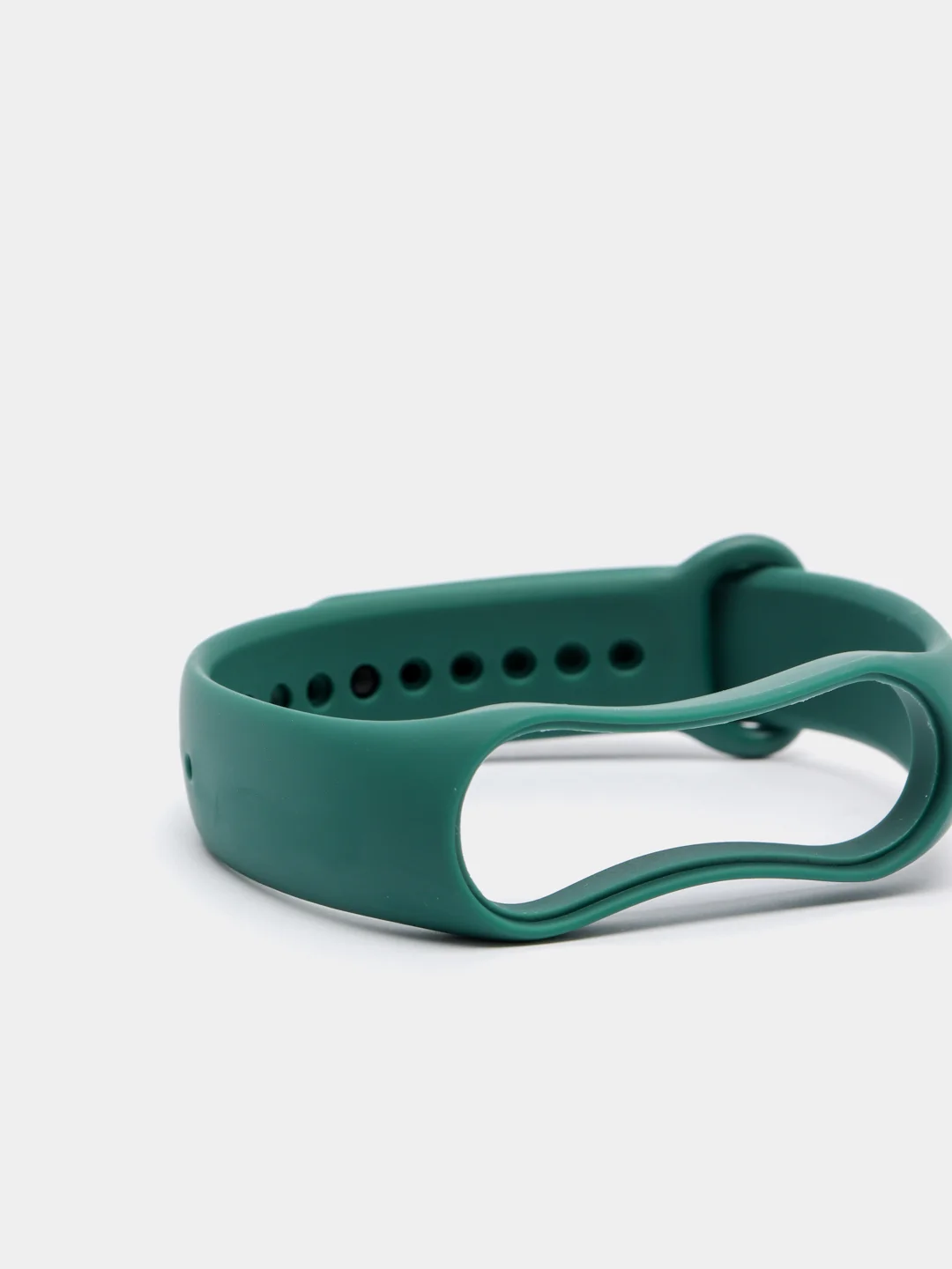 Тёмно-зелёный силиконовый ремешок Xiaomi Mi Band 7