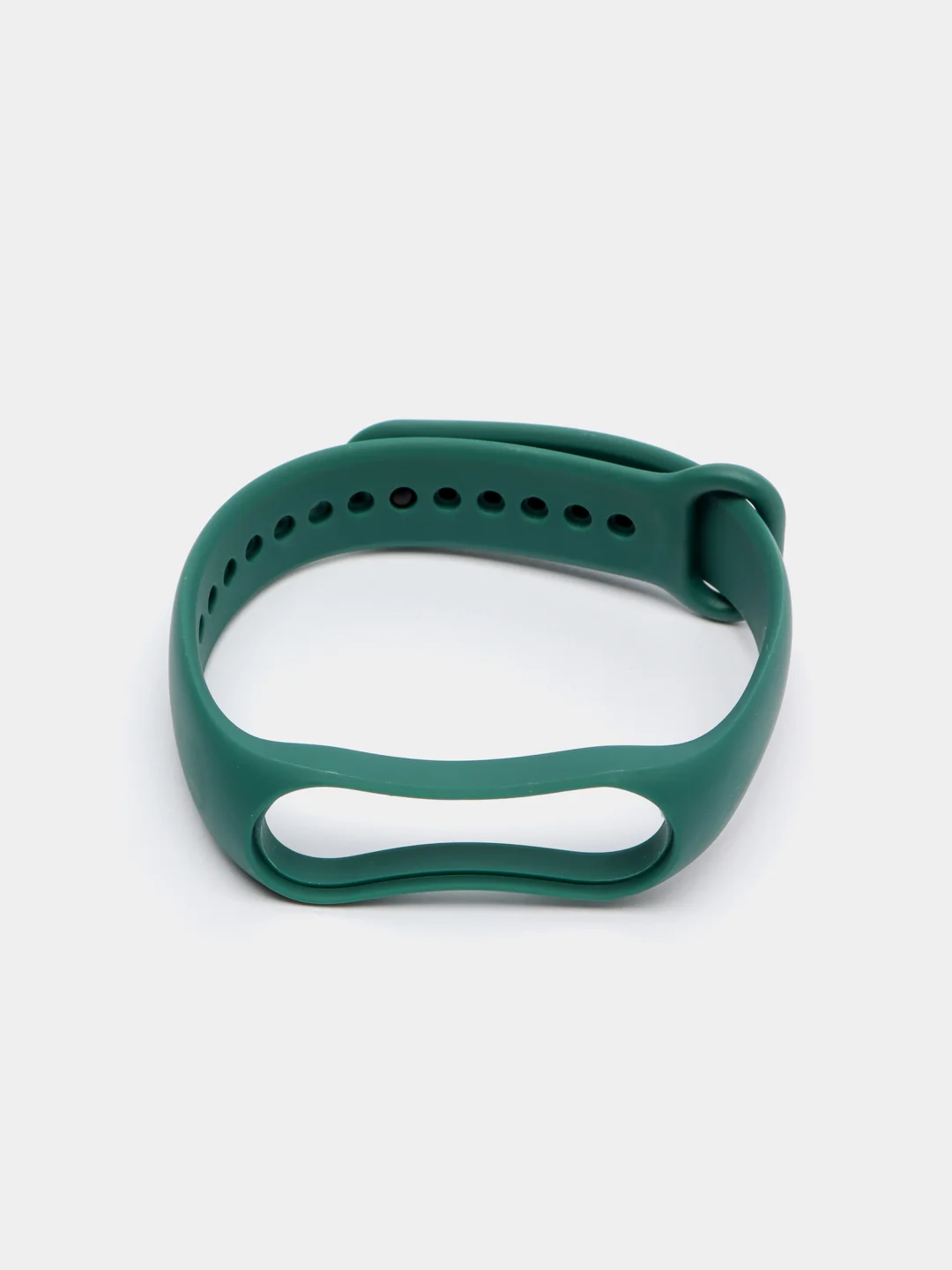Тёмно-зелёный силиконовый ремешок Xiaomi Mi Band 7