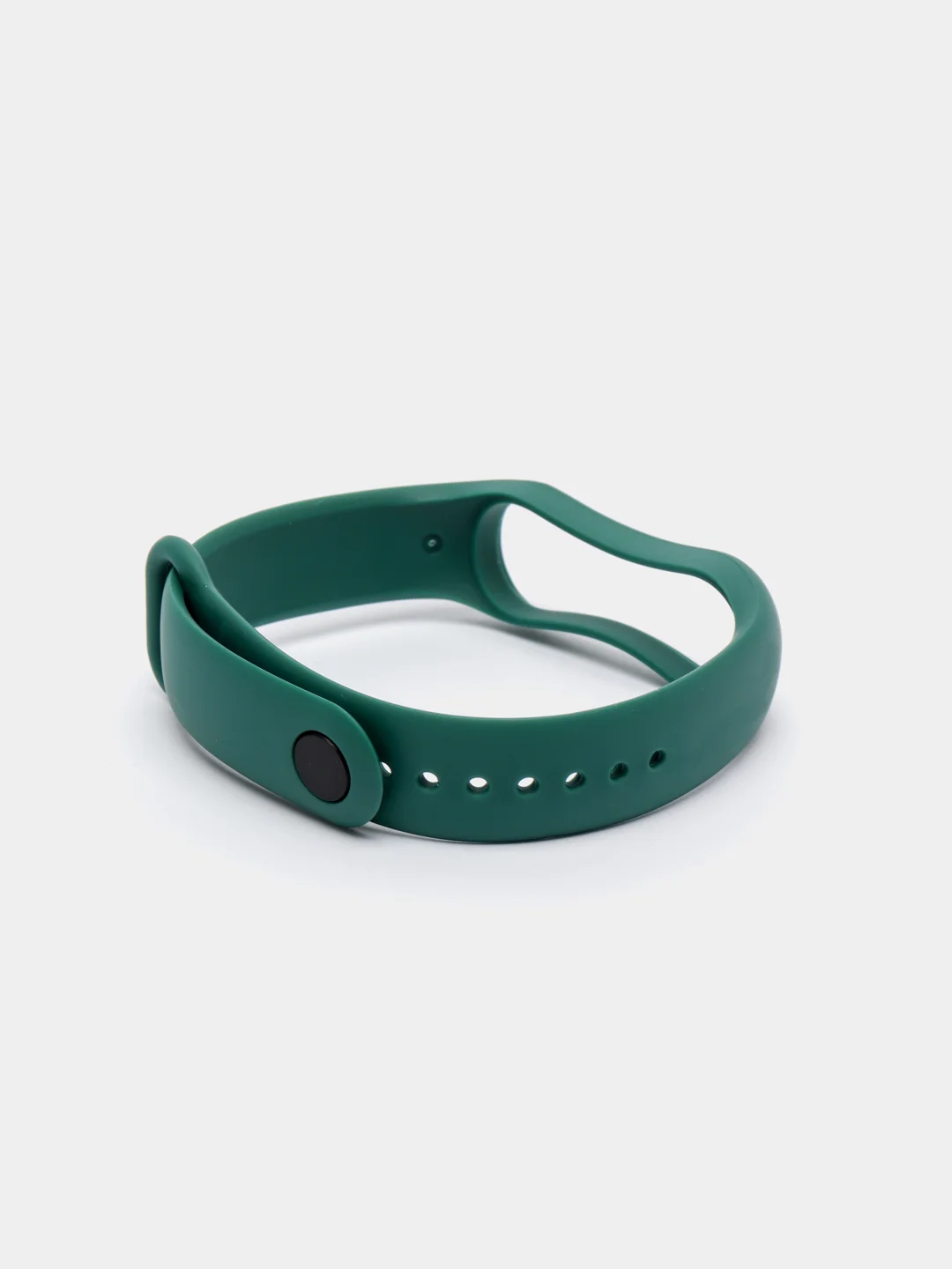 Тёмно-зелёный силиконовый ремешок Xiaomi Mi Band 7
