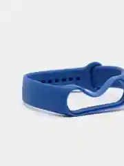 Синий меланж силиконовый ремешок Xiaomi Mi Band 7