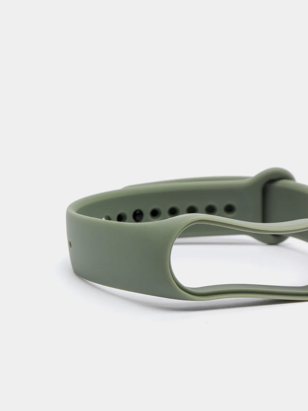Зеленый силиконовый ремешок Xiaomi Mi Band 7