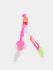 Розовый рогатка, светящийся вертолёт