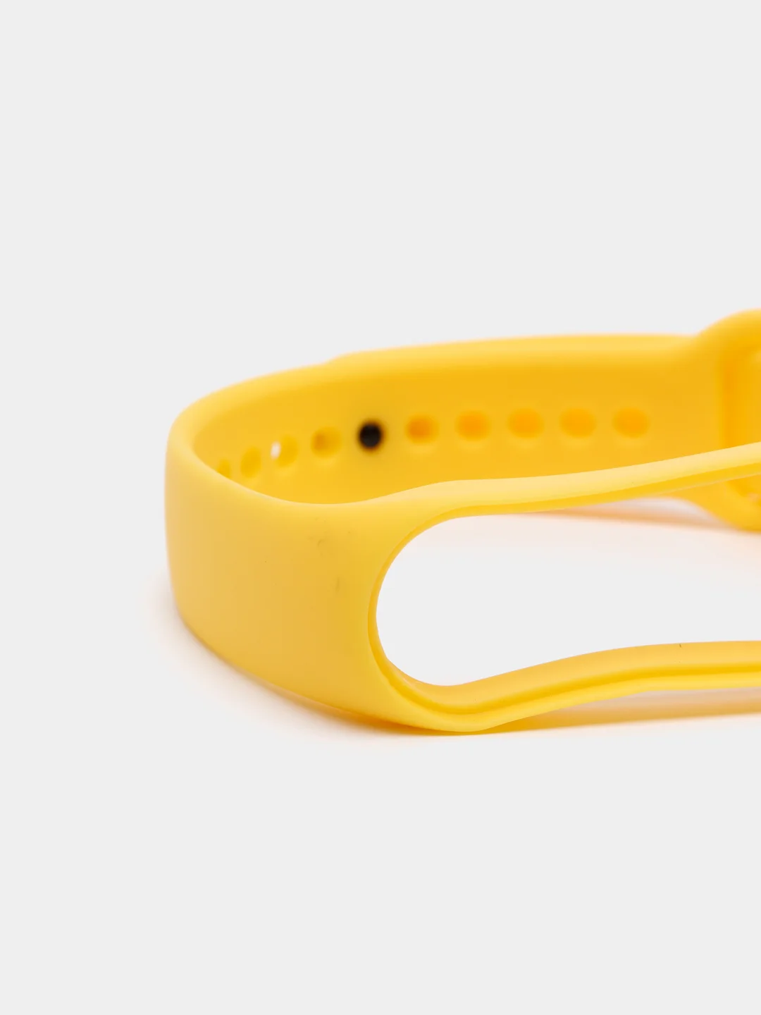 Желтый силиконовый ремешок Xiaomi Mi Band 7