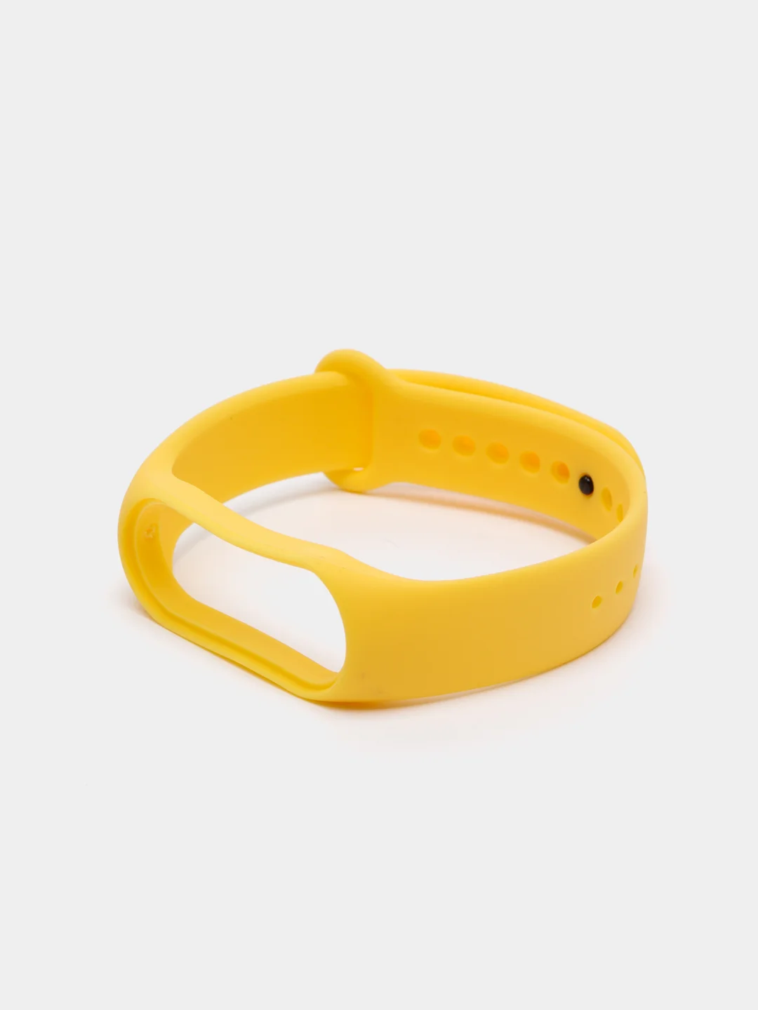Желтый силиконовый ремешок Xiaomi Mi Band 7