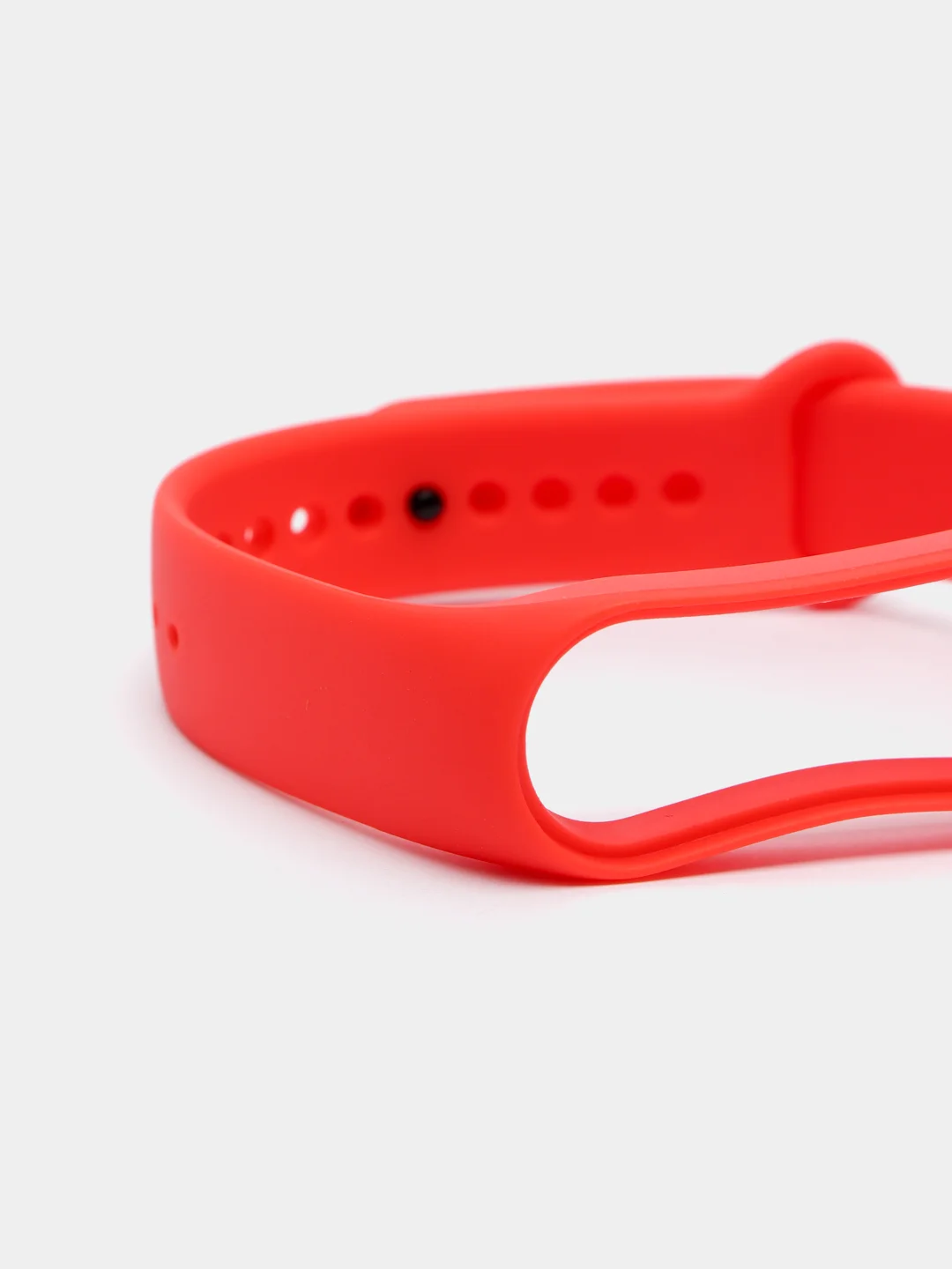 Красный силиконовый ремешок Xiaomi Mi Band 7