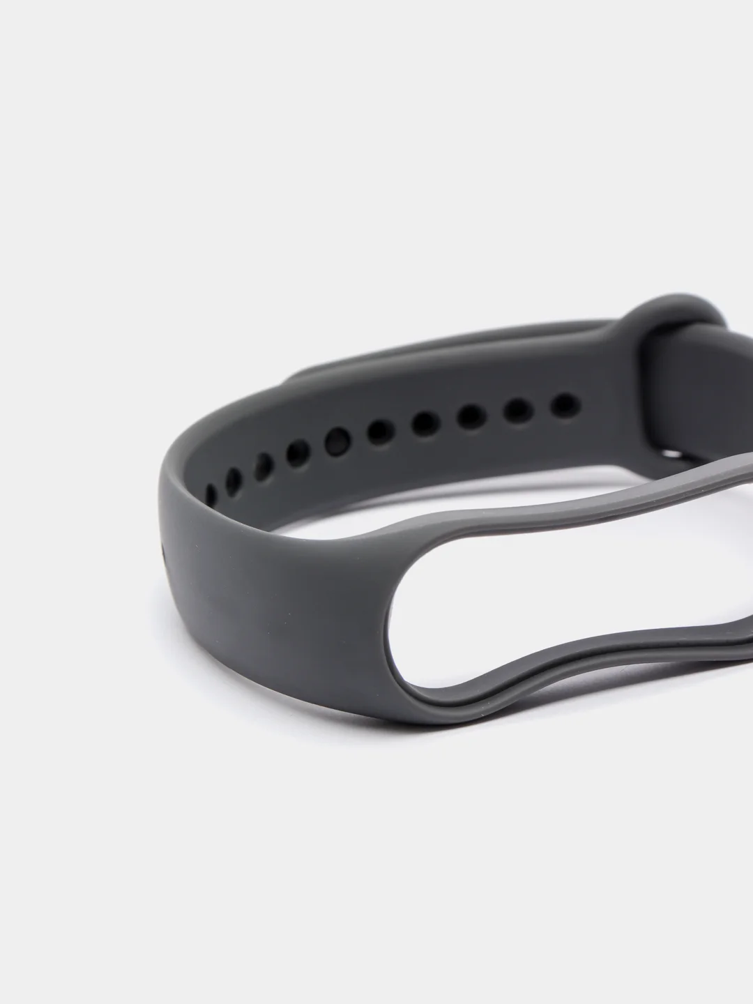 Хром силиконовый ремешок Xiaomi Mi Band 7