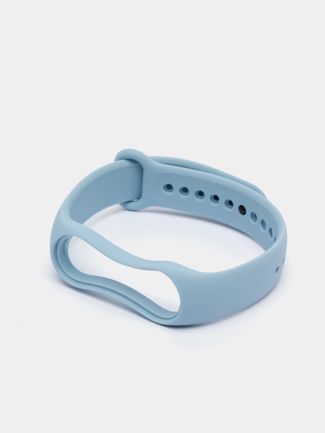 Небесно-голубой силиконовый ремешок Xiaomi Mi Band 7