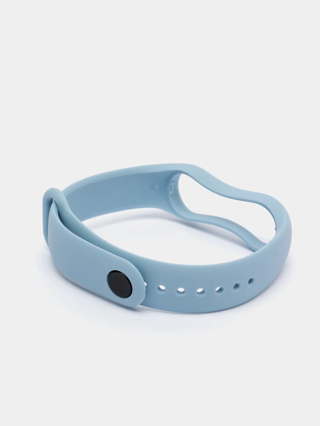 Небесно-голубой силиконовый ремешок Xiaomi Mi Band 7