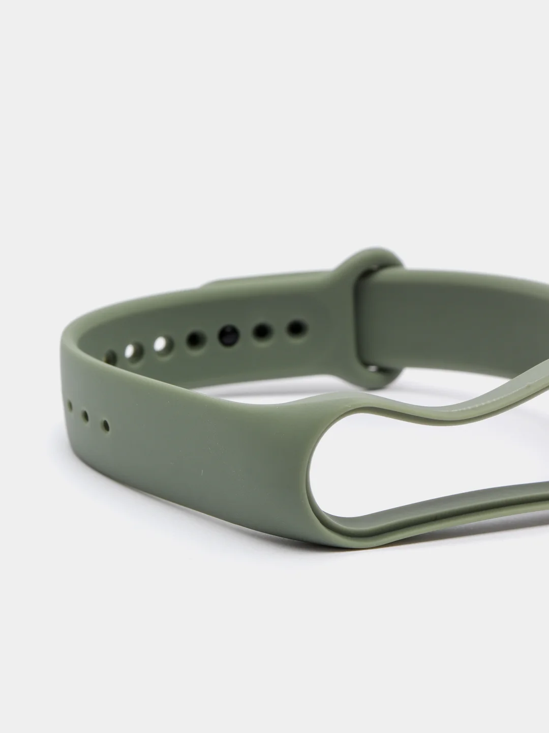 Зеленый силиконовый ремешок Xiaomi Mi Band 7