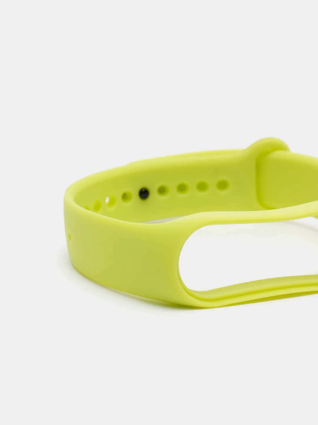 Салатовый силиконовый ремешок Xiaomi Mi Band 7