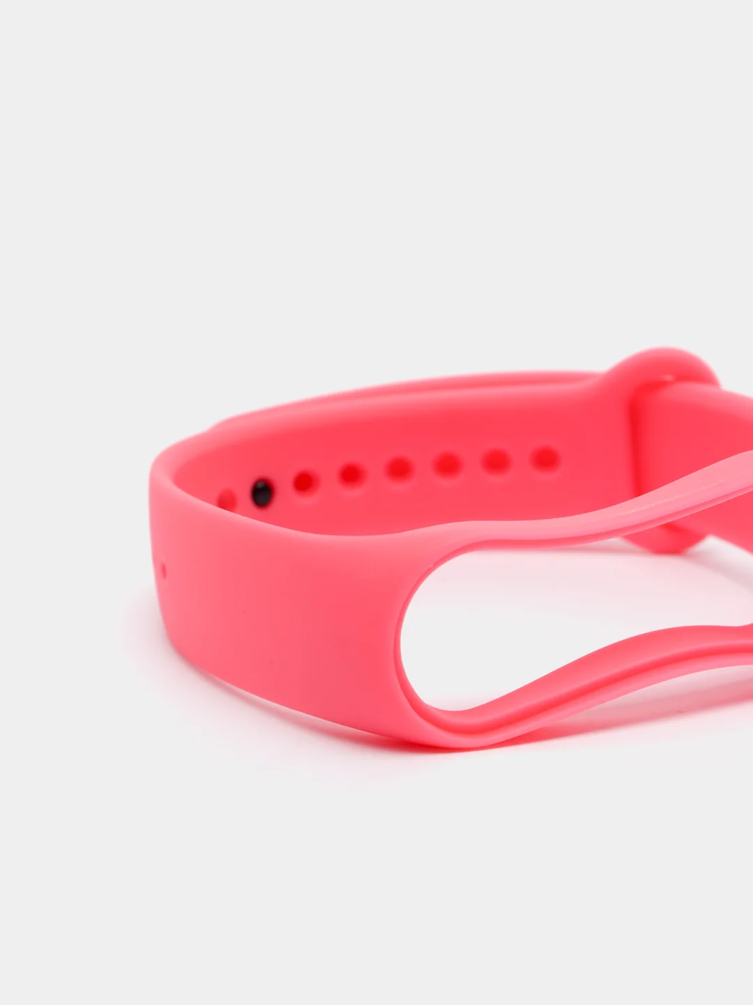 Кораллово-розовый силиконовый ремешок Xiaomi Mi Band 7