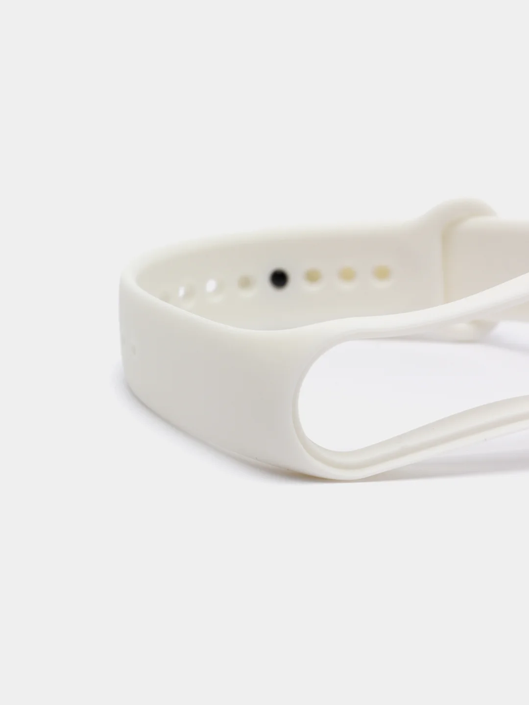 Белый силиконовый ремешок Xiaomi Mi Band 7