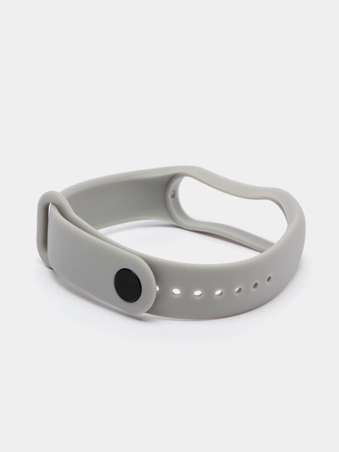 Серый силиконовый ремешок Xiaomi Mi Band 7