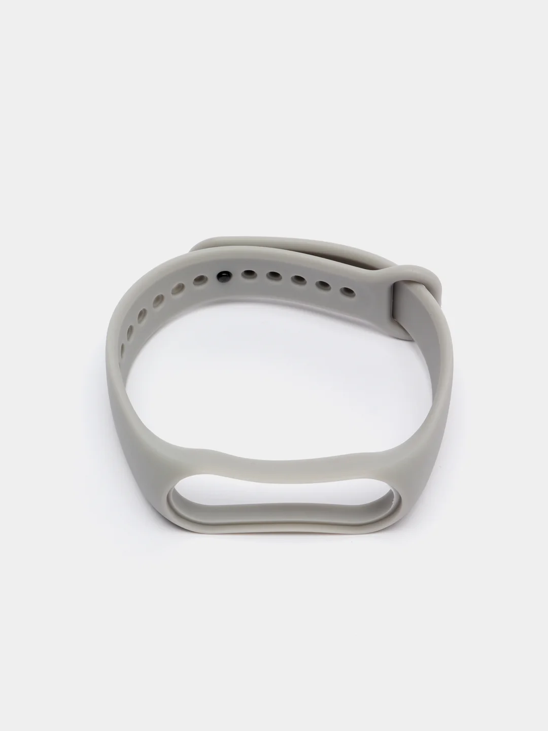 Серый силиконовый ремешок Xiaomi Mi Band 7