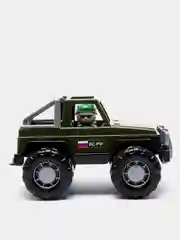 Автомобиль джип "Сафари", военный от фабрики Полесье