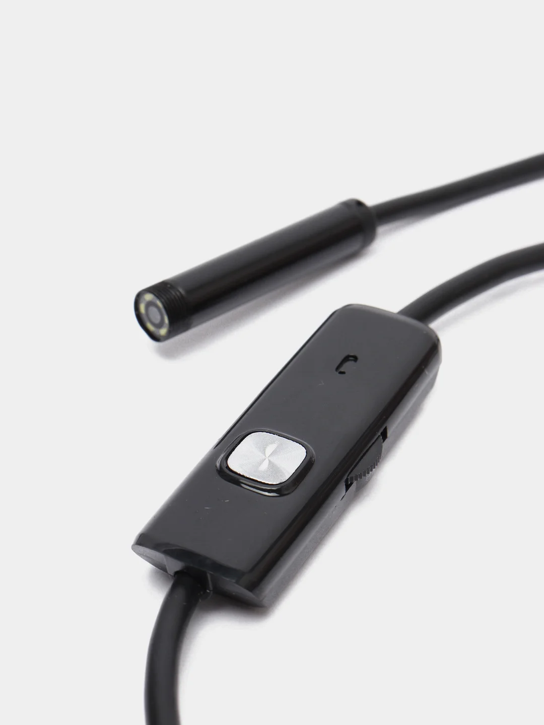 Угольный гибкий эндоскоп, с подсветкой, 7 мм, micro USB, USB камера для диагностики