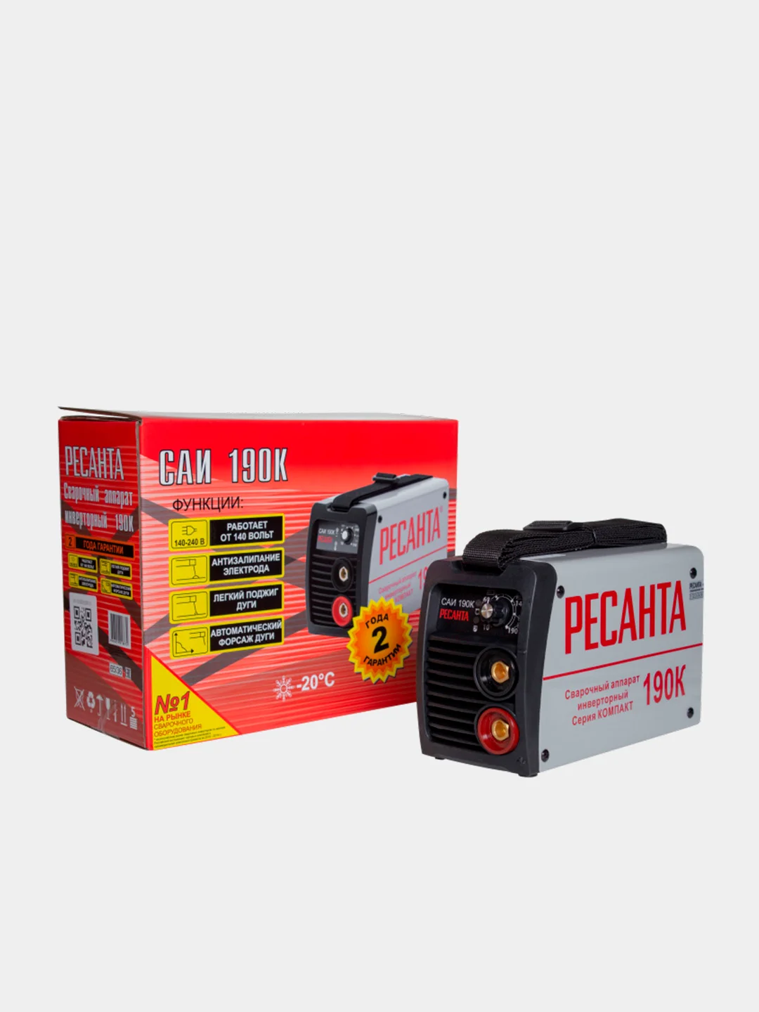 Инверторный сварочный аппарат РЕСАНТА САИ-190К