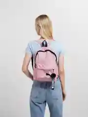Розовый рюкзак молодежный, школьный