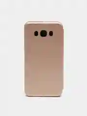 Золотой чехол книжка Samsung Galaxy J7 2016 / J710