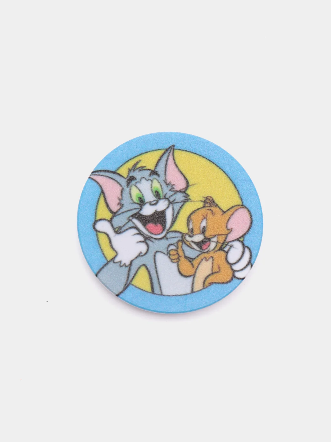 Серебряный держатель для телефона PopSocket (попсокет) с рисунками