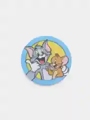 Серебряный держатель для телефона PopSocket (попсокет) с рисунками