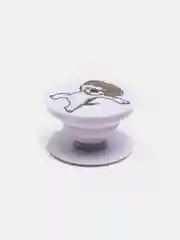 Золотой держатель для телефона PopSocket (попсокет) с рисунками