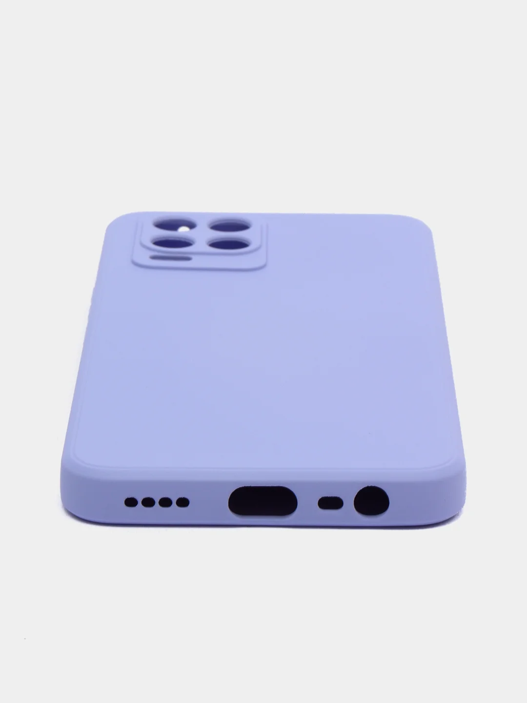 Небесно-голубой чехол силиконовый для Realme 8 / 8 Pro Реалми 8 / 8 Про Silicone Cover
