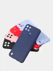 Чехол для Realme C21Y цветной матовый