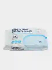 Влажные полотенца универсальные, ХL, 280 х 200 мм, 60 штук