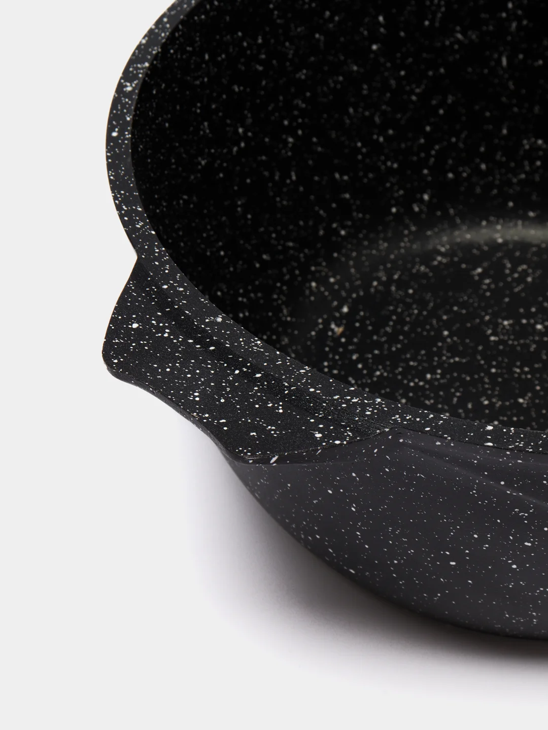 Кастрюля 3л, Мечта литая, толстостенная, с крышкой, покрытие Granit black, 3 л