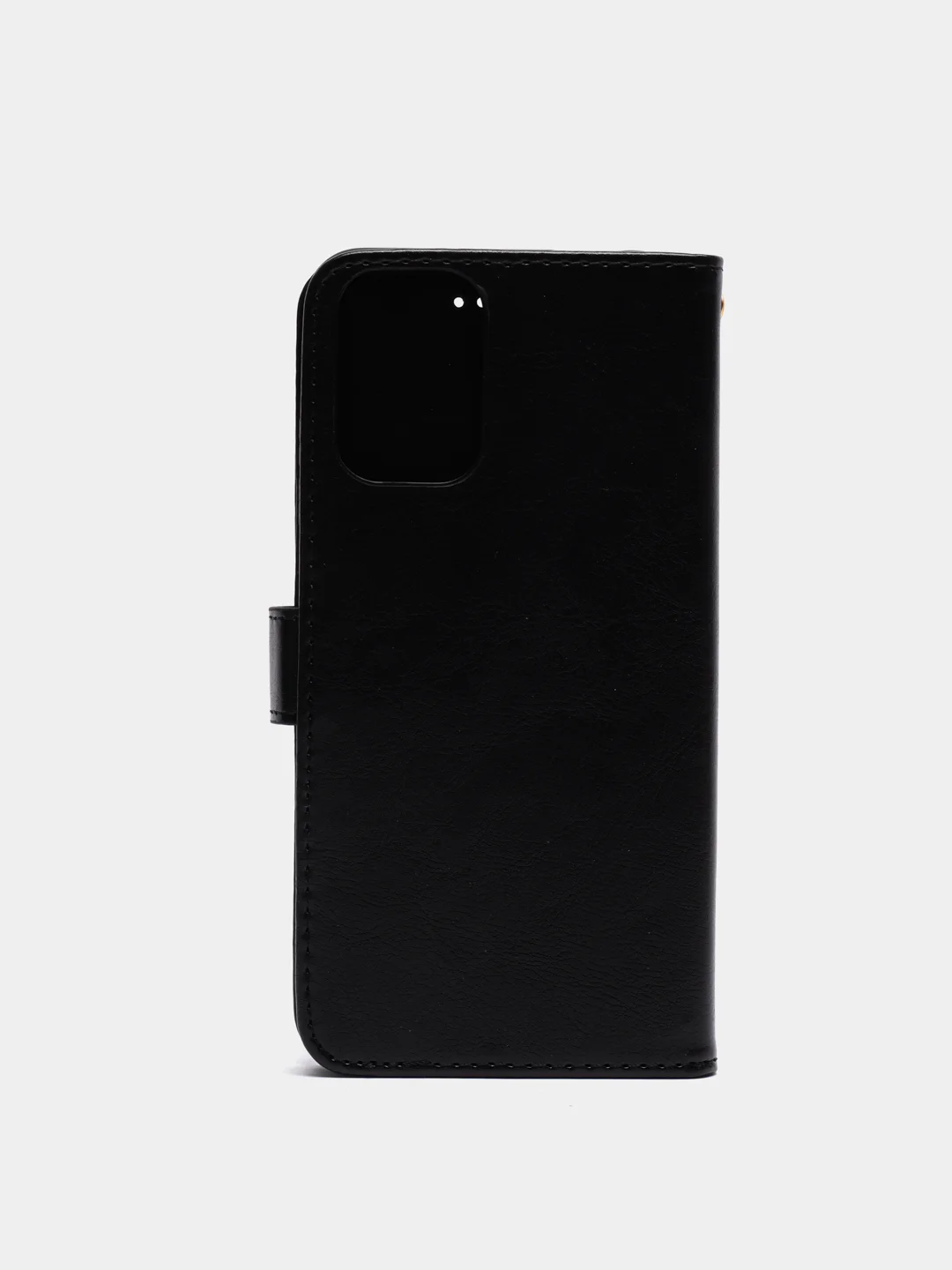 Черный кожаный PU чехол книжка Xiaomi Redmi Note 10 4G / Redmi Note 10S, Редми нот 10