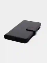 Черный кожаный PU чехол книжка Xiaomi Redmi Note 10 4G / Redmi Note 10S, Редми нот 10