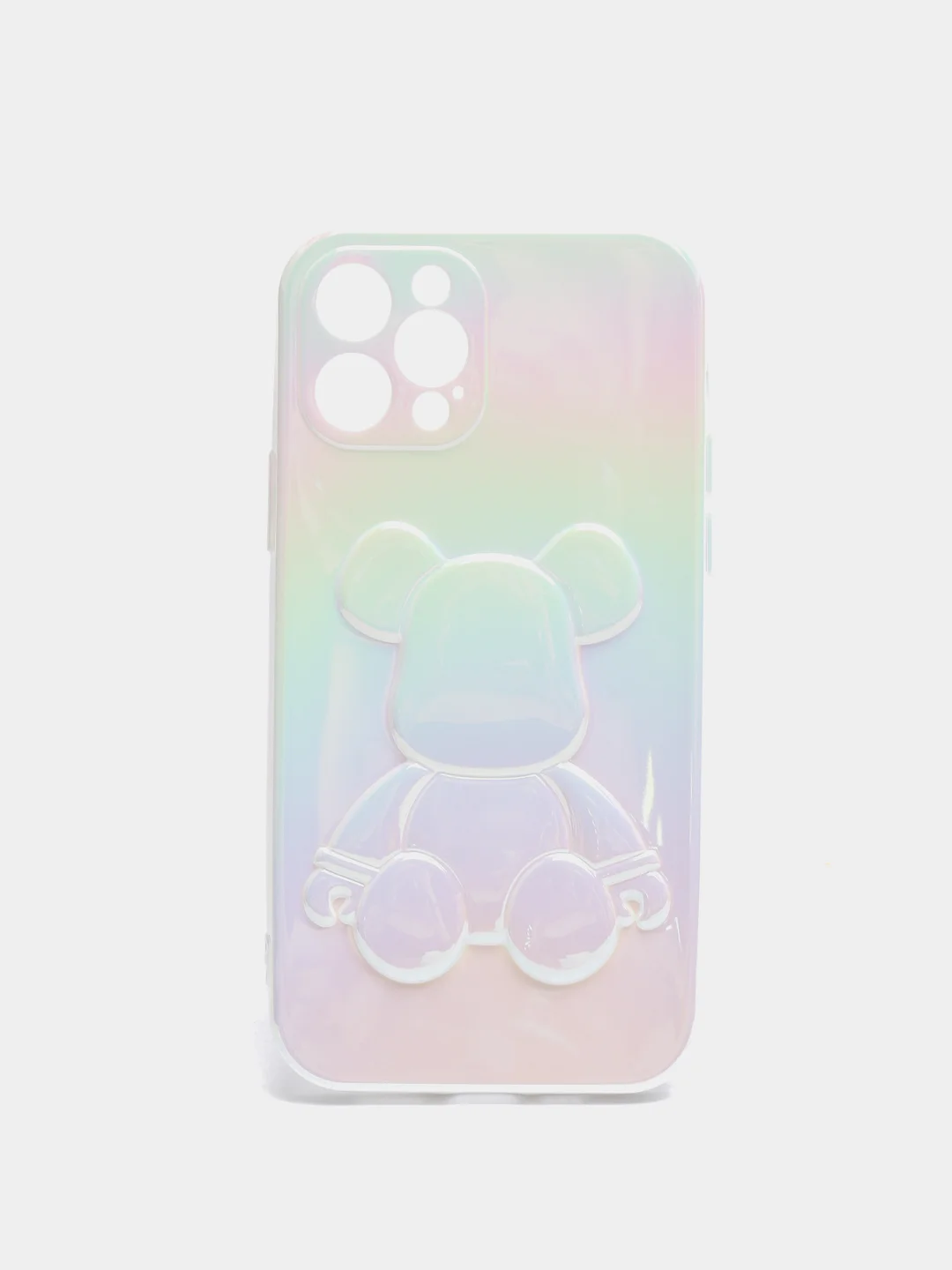 Чехол для айфон IPhone 11, 11pro, 12, 12pro, 13, 13pro kaws мишка