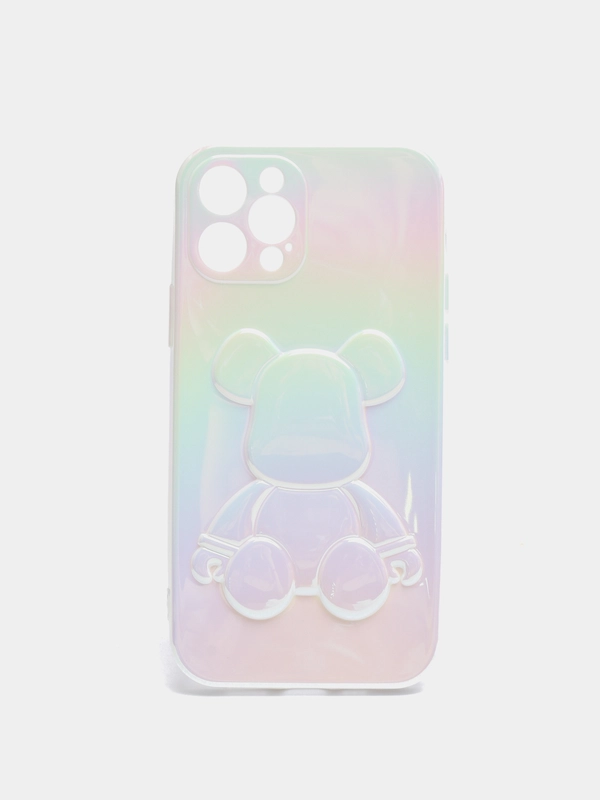 Чехол для айфон IPhone 11, 11pro, 12, 12pro, 13, 13pro kaws мишка