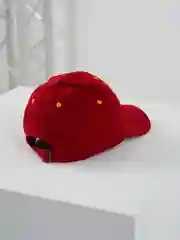 Бордовый кепка унисекс