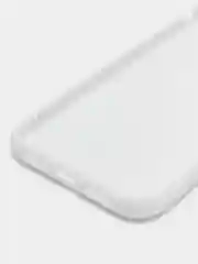 Белый чехол силиконовый на Айфон (iPhone) 11, 14, 13, 12, XR, XS, X,6s,7, 8, SE, Pro, Max, Plus