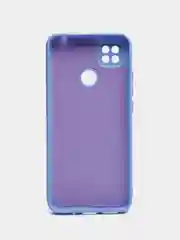 Голубой чехол Xiaomi Redmi 10A, Redmi 9C, Сяоми Редми 10А, силиконовый, цветной с мягким подкладом