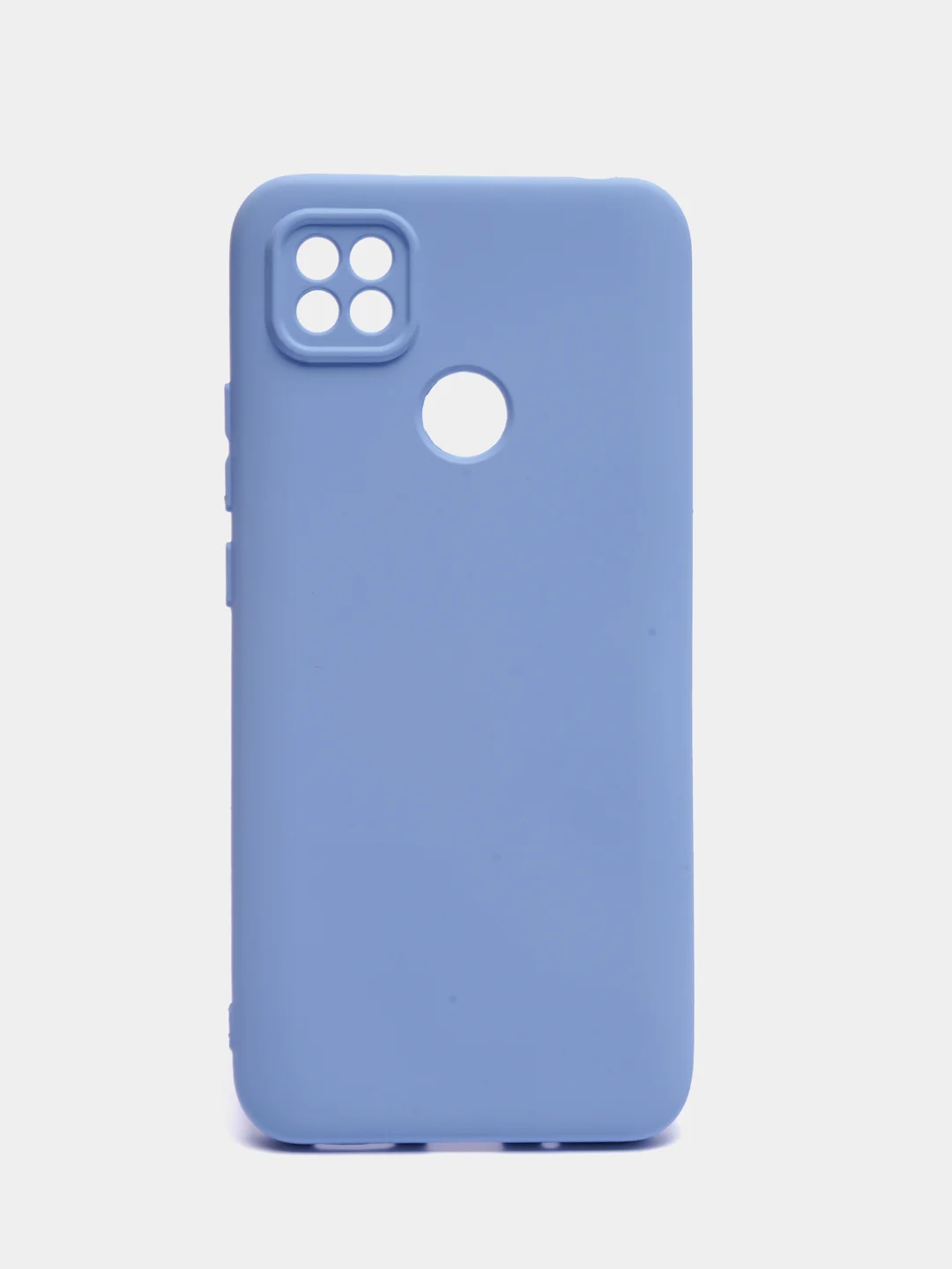 Голубой чехол Xiaomi Redmi 10A, Redmi 9C, Сяоми Редми 10А, силиконовый, цветной с мягким подкладом