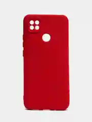 Красный чехол Xiaomi Redmi 10A, Redmi 9C, Сяоми Редми 10А, силиконовый, цветной с мягким подкладом