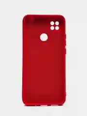 Красный чехол Xiaomi Redmi 10A, Redmi 9C, Сяоми Редми 10А, силиконовый, цветной с мягким подкладом