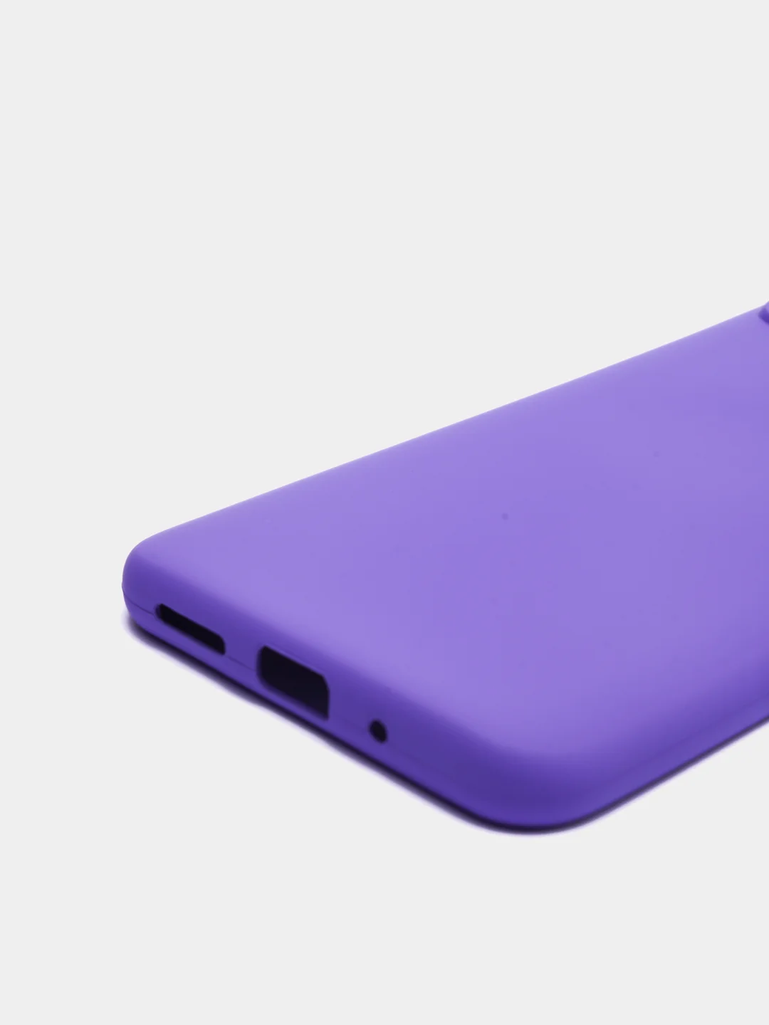 Фиолетовый чехол Xiaomi Redmi 10A, Redmi 9C, Сяоми Редми 10А, силиконовый, цветной с мягким подкладом