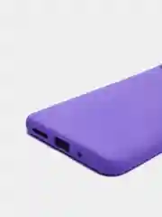 Фиолетовый чехол Xiaomi Redmi 10A, Redmi 9C, Сяоми Редми 10А, силиконовый, цветной с мягким подкладом