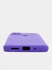 Фиолетовый чехол Xiaomi Redmi 10A, Redmi 9C, Сяоми Редми 10А, силиконовый, цветной с мягким подкладом